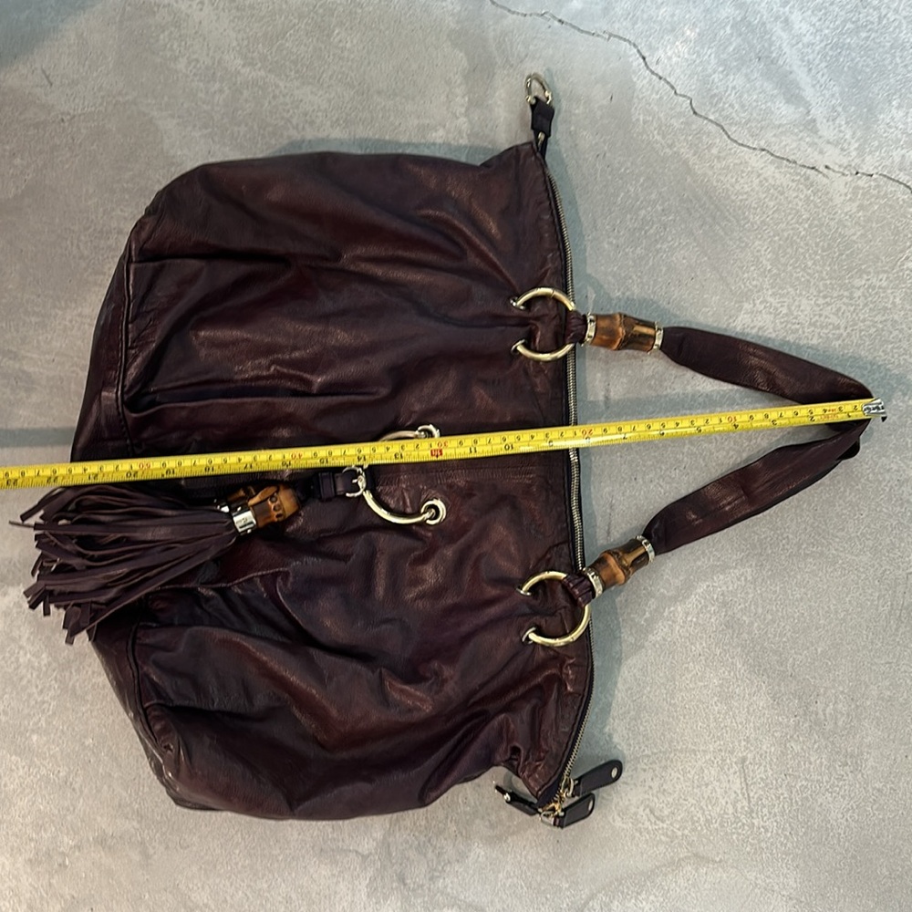 Gucci Eggplant Purse - Picture 15 of 16